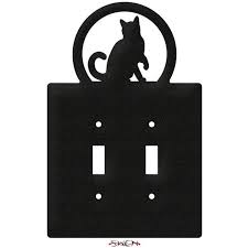 Cat Kitten Light Switch Double Plate Cover Light Switch Plate Covers Light Switch Plates