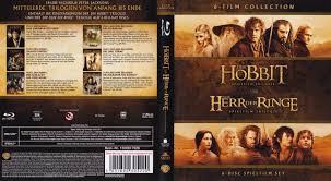 Ringträger frodo und sein treuer begleiter sam treffen in den bergen von emyn muil auf gollum, dem einst bilbo beutlin den einen ring wegnahm. Der Hobbit Und Der Herr Der Ringe Spielfilm Triologie 2016 R2 German Blu Ray Cover Dvdcover Com