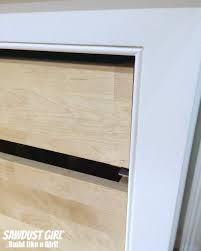 How to build cabinet face frames. How To Make A Beaded Face Frame Sawdust Girl