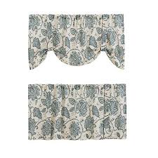 tie up valances for kitchen windows