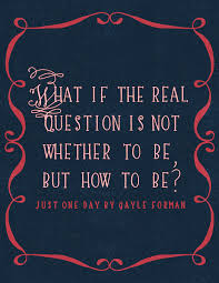Quote Book: Just One Day by Gayle Forman - Stay Bookish via Relatably.com