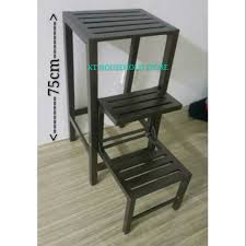 Free shipping for many items! Kt Ware 3v 3 Tier Foldable Step Stool Ladder Stool Chair Kerusi Bertangga Shopee Malaysia