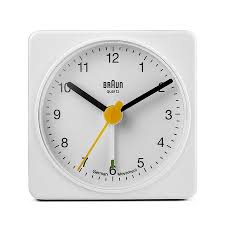 Braun Bnc002 Whwh Alarmli Masa Saati Beyaz
