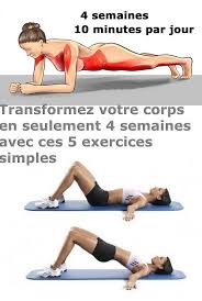 Transformez Votre Corps En Seulement 4 Semaines Avec Ces Cinq Exercices Simples Avec Images Exercice Exercices De Fitness Exercice Fitness Maison
