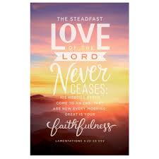 Professional art resources and content for your christian bulletin clipart free download best christian bulletin. Salt Light Lamentations 3 22 23 Steadfast Love Church Bulletins 8 1 2 X 11 Inches Flat 100 Count Mardel 3780343