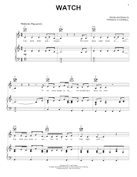 I love you billie eilish piano sheet music. Billie Eilish Watch Sheet Music Pdf Notes Chords Pop Score Piano Vocal Guitar Right Hand Melody Download Printable Sku 411537