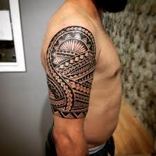 Maori tattoos are said to have originated in new zealand. Inspirasi Tato Gambar Tato Batik Di Lengan