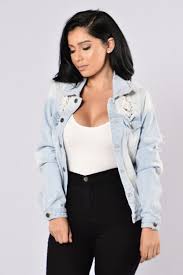Iconic Denim Jacket Light Jackets Coats Fashion Nova