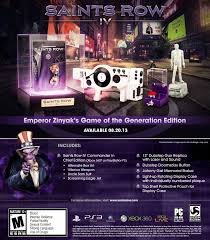 Emperor Zinyak Declares Saints Row Iv The Game Of The Generation Saints Row Iv Saints Row The Row