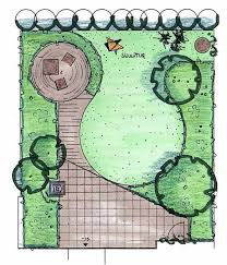 Garten Mit Sonnenterrasse Planen Variante 2 Gartenplanung Garten Neu Anlegen Garten Grundriss