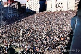 Apoi, in timpul procesului, el acuza fortele din afara. Revolutia Romana Timisoara 1989 Agerpres ActualizeazÄ Lumea