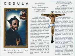 Santos pedro y pablo, rueguen por nosotros. Cedula De San Ignacio De Loyola Para Proteccion Contra El Demonio Oraciones Cristianas Cortas Y Poderosas