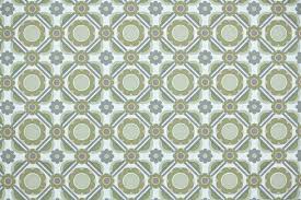 Retro Wallpaper By The Yard 70s Vintage Wallpaper 1970s Green White And Gray Geometric Flowers Mit Bildern Muster