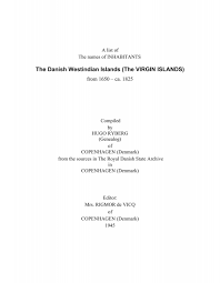 The Danish Westindian Islands