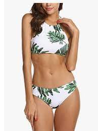 Pin By Cloe On S W I M S U I T S Halter Bikini Set Bikinis High Neck Swimsuits
