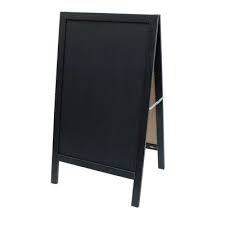 New York Blackboard Magnetic Free Standing Chalkboard Chalkboard Stand Blackboards Framed Chalkboard