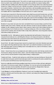 List of top 10 famous quotes and sayings about funny newlywed advice to read and share with friends on your facebook, twitter, blogs. Funny Wedding Toasts My Story Plus Tips And Advice Relationship105