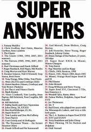 If you're an nfl fan, there is nothing quite like spending a sunday in fall cheering on your favorite team and players, whether you're watching from the stadium or your sofa. 9 Best Printable Nfl Trivia Questions And Answers Printablee Com