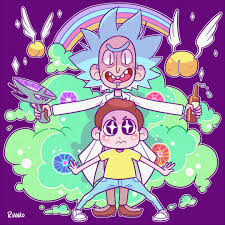 Rick sánchez grafismos rutinas de ejercicio series y peliculas diseño de personajes caricaturas ilustraciones artistas arte. Riankoworks Dibujos Kawaii Kawaii Ilustraciones