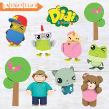 Itunes.apple.com imej gambar mewarna filem madagascar gambar jom kita rehatkan mata dan tonton dahulu video youtube yang bertajuk rasa sayang, mari mewarna : Didi Friends Set Cake Topper No Diy Needed Decoration For Kids Boys Girls Birthday Party Shopee Malaysia