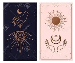 Moon And Sun Hands Vintage Fortune Teller Hand With Palm Reading Chart Sketch Graphic Illustration Graphic Illustration Astronomy Art Vintage Fortune Teller