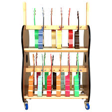 Highly recommend purchasing this as an entryway bench, coffee table or ottoman for storage by the bed. Mobile Ukulele Storage Racks For Classrooms Band Storage