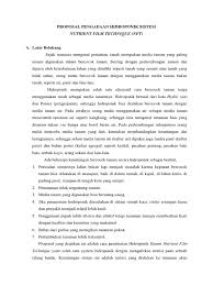 Contoh proposal sponsorship untuk permohonan bantuan dana lengkap dengan penjelasannya 310832634 Proposal Hidroponik Sekolah Docx