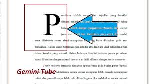 Cara Membuat Huruf Awal Besar Pada Paragraf Di Microsoft Word Tips Mudah Word Youtube