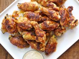 This makes breaded chicken wings a possible dirty keto option , but you wouldn't be able to enjoy very many. Baked Chicken Wings Wonderfully Crispy Healthy Recipes Blog