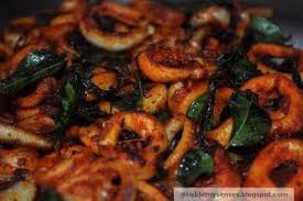 Mangalorean Style Masala Fried Squid Calamari Squid Recipes Calamari Recipes Indian Food Recipes