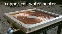 DIY Solar Water Heater! - Solar Thermal COPPER COIL Water Heater! - Easy  DIY (Full instr.) 170F