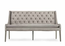 A wide range of colors and materials dining benches, counter height benches and banquettes by the famous american manufacturers straight to. 180cm Grey Velvet Dining Bench Oscar Ez Living Furniture