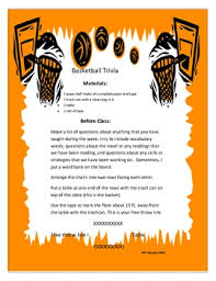 Challenge them to a trivia party! Basketball Trivia By Mrs Murphy S Store Teachers Pay Teachers
