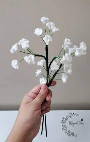 Faux Baby S Breath Flower White Artificial Gypsophila Etsy In 2020 Babys Breath Floral Tape Floral Arrangements