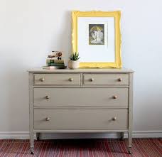 Beige Grey Dresser Painted With Milk Paint Restoring Old Furniture Painting Furniture Diy Grey Furniture Inspiration
