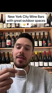 I love drinking wine outside when the sun is out so here are three of our  favorite New York City natural Wine bars with amazing outdoor spaces  ☀️🍷🥂##wine##winetok##naturalwinetok##naturalwine##wineout...