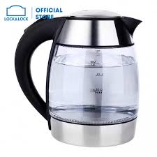 Ấm đun siêu tốc thủy tinh Lock&Lock EJK418SLV (1.8L - 1850W) giá tốt nhất  12/2024