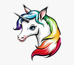 Transparent Unicorn Clipart Png Drawing Cute Unicorn Head Free Transparent Clipart Clipartkey