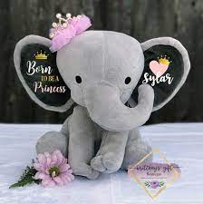 Baby Shower Gift Girl Baby Shower Gift Girl Nursery Decor Etsy In 2021 Baby Girl Shower Gifts Personalized Stuffed Animals Baby Shower Gifts