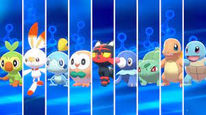 And then you have to pick your starter. Pokemon Sword Shield All Starters Evolutions Youtube
