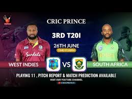 According to ganesha, the winner between sa vs wi cricket match & 15th match of the icc world cup 2019 will be south africa. Hbam5vfmlfnybm