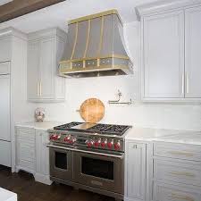 Maybe you would like to learn more about one of these? Stainless Steel Kitchen Hood Brass Trim Design Ideas