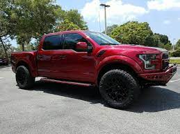 2017 Ford F 150 Svt Raptor Custom Show Truck Crew Cab Ruby Red Ford Raptor Shelby Show Trucks Ford Raptor