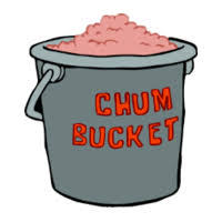 The chum bucket, the fictional restaurant run by plankton and karen in spongebob squarepants. Chum Encyclopedia Spongebobia Fandom