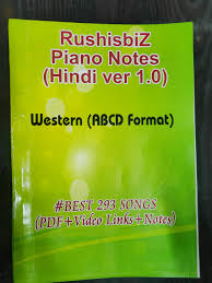 Whether it's to pass that big test, qualify for that big prom. Buy Piano Book Best 293 Songs Rushisbiz Piano Notes Hindi Ver 1 0 Western Abcd Format Video Links Notes Scales Pdf Book Online At Low Prices In India Piano Book Best