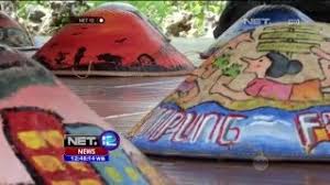Rahmangambar.blogspot.com gambar lukisan di caping rahman gambar sumber : Serunya Festival Lukis Caping Orang Orangan Sawah Net12 Youtube