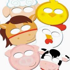 Free old macdonald farm animal printable coloring pages download. Over 100 Free Printable Masks For Kids Itsybitsyfun Com