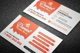 But have you ever stopped to wonder about what your business card says about your business? 26 Painter Business Card Designs Templates Psd Ai Indesign Free Premium Templates