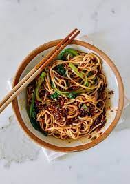 Simply stir everything together with a pair of chopsticks to coat the noodles with a bit of everything and slurp! Dan Dan Noodles Authentic Sichuan Recipe The Woks Of Life