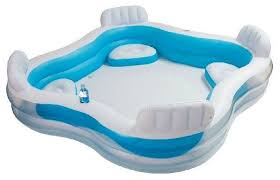 Amazon Com Intex Swim Center Family Lounge Pool Above Ground Swimming Pools Toys Games Family Lounge Pool Inflatable Pool Family Inflatable Pool